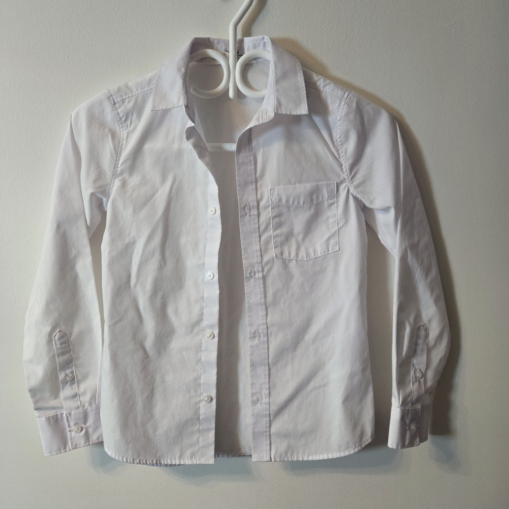 H&M Kids White Button Down Shirt